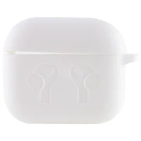 Силиконовый футляр для наушников AirPods 3 Белый / White