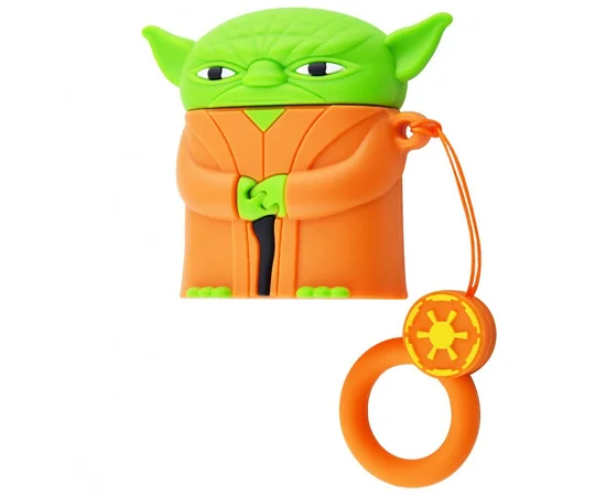 Силиконовый футляр Star Wars Force для наушников AirPods + кольцо Yoda