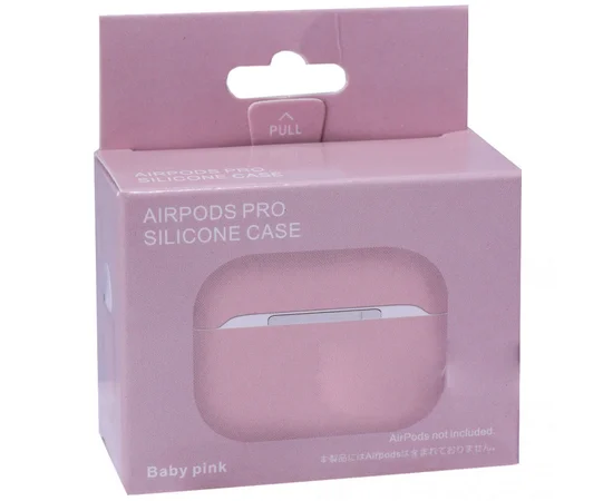 Силиконовый футляр для наушников AirPods Pro 2 Розовый / Pink Sand