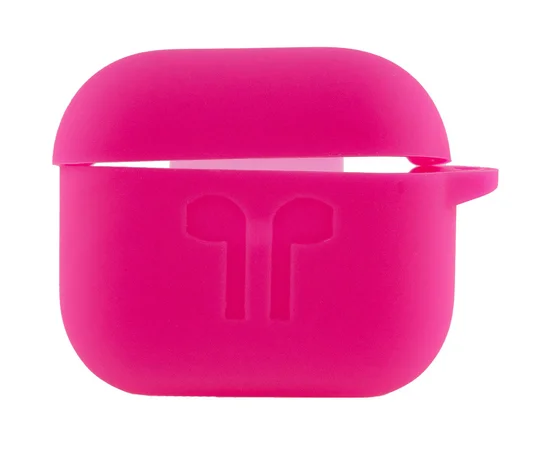Силиконовый футляр для наушников AirPods 3 Розовый / Shiny pink