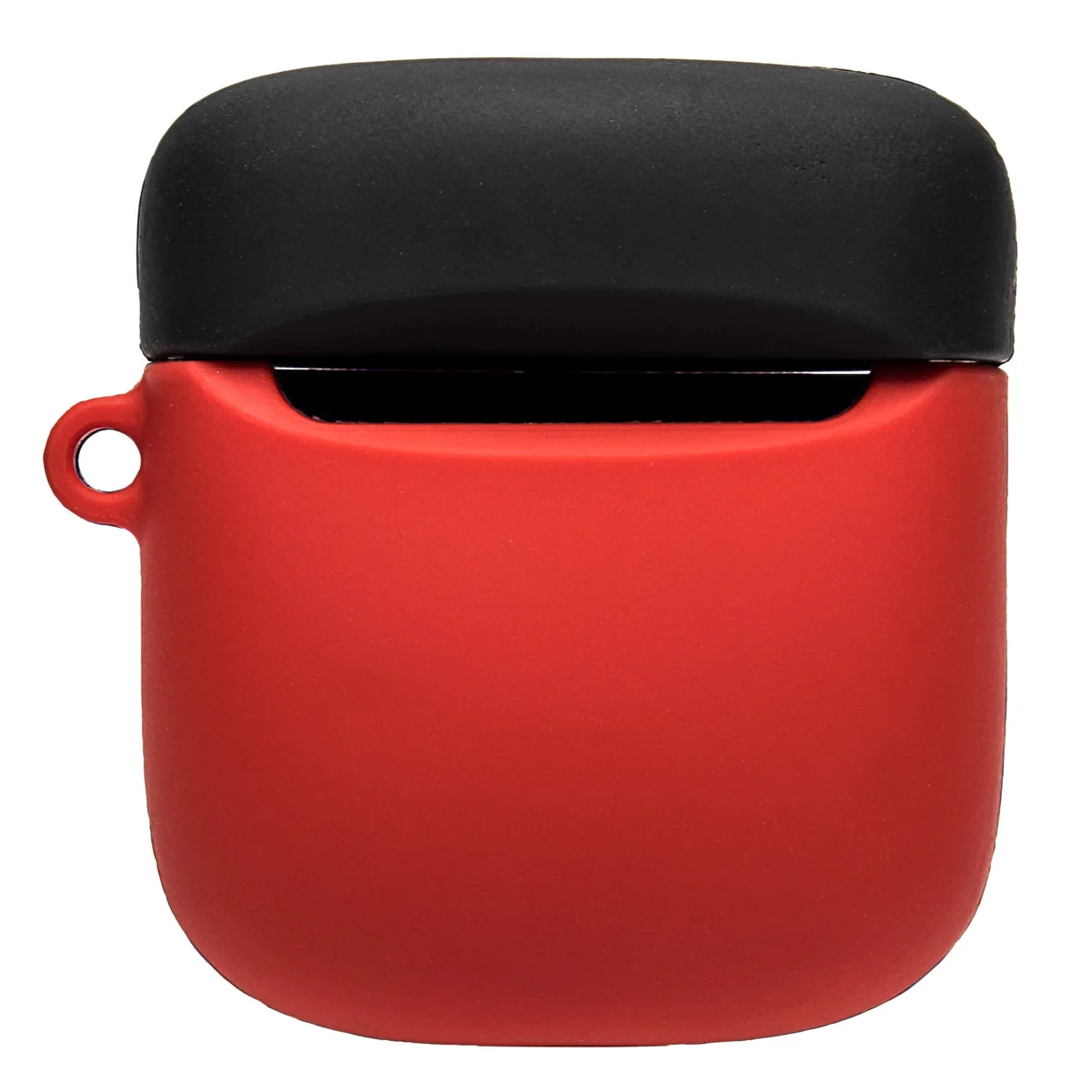 Силиконовый футляр Marvel & DC series для наушников AirPods + кольцо Супермен/Синий