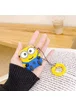 Силиконовый футляр Minion series для наушников AirPods + кольцо Джерри