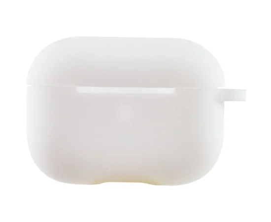 Силиконовый футляр для наушников AirPods Pro 2 Белый / White