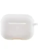 Силиконовый футляр для наушников AirPods Pro 2 Белый / White
