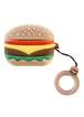 Силиконовый футляр Food для наушников AirPods 3 + кольцо Бургер