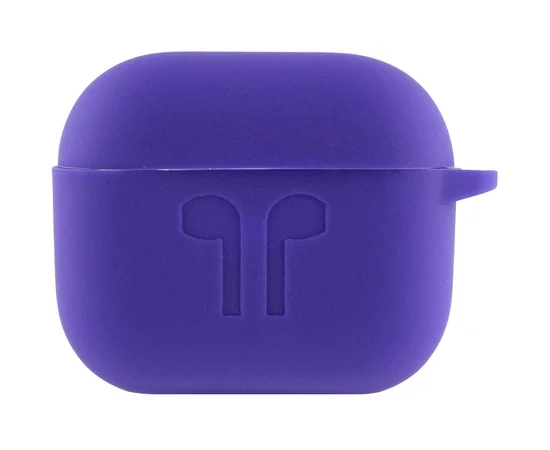 Силиконовый футляр для наушников AirPods 3 Фиолетовый / Ultra Violet
