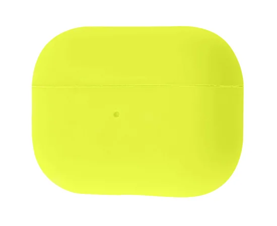 Силиконовый футляр для наушников AirPods Pro Желтый / Bright Yellow