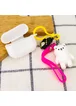Силиконовый футляр Cute Charm для наушников AirPods Pro Медведь / Белый
