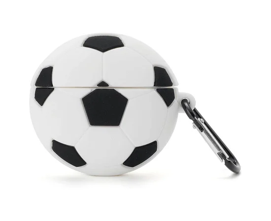 Силиконовый футляр Brand для наушников AirPods 3 + карабин Football