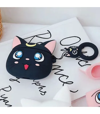 Силіконовий футляр Cartoons&Heroes для навушників AirPods 1/2 + кільце Артеміс