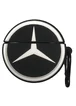Силиконовый футляр Brand для наушников AirPods Pro + карабин Mercedes