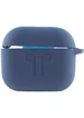 Силиконовый футляр для наушников AirPods 3 Темно-синий / Midnight blue