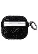 TPU чехол Bling World Rock Diamond для наушников AirPods Pro / Airpods Pro 2 Черный