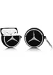 Силиконовый футляр Brand для наушников AirPods Pro + карабин Mercedes