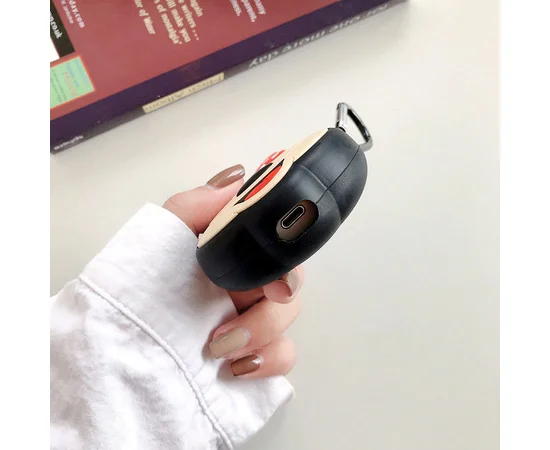 Силиконовый футляр Disney series для наушников AirPods + карабин Микки Маус