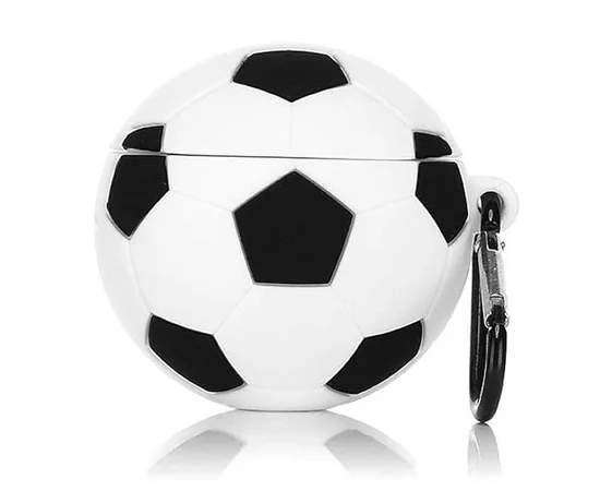 Силиконовый футляр Brand для наушников AirPods 1/2 + карабин Football