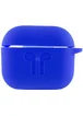 Силиконовый футляр для наушников AirPods 3 Синий / Shiny blue