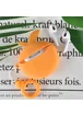 Силиконовый футляр Smile Fruits series для наушников AirPods orange