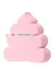 Силиконовый футляр Poop для наушников AirPods Розовый