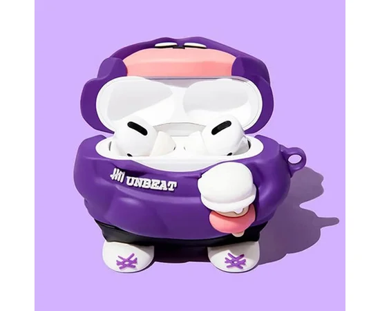 Силиконовый футляр Cartoons&Heroes для наушников AirPods 3 + карабин Patrick