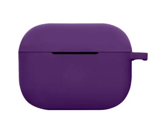Силиконовый футляр New с карабином для наушников Airpods Pro Фиолетовый / Grape