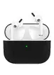 Силіконовий футляр для навушників AirPods Pro 2 Чорний / Black