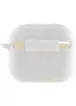Силіконовий футляр для навушників AirPods 3 Білий / White