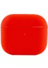 Силиконовый футляр для наушников AirPods 3 Красный / Red