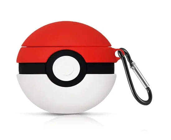 Силіконовий футляр Cartoons&Heroes для навушників AirPods 3 + карабін Покебол