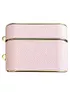 Шкіряний футляр Suitcase для навушників AirPods 3 Pink