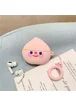 Силіконовий футляр Smile Fruits series для навушників AirPods Peach 2