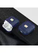 TPU футляр Leather Type для наушников AirPods 1/2 Синий