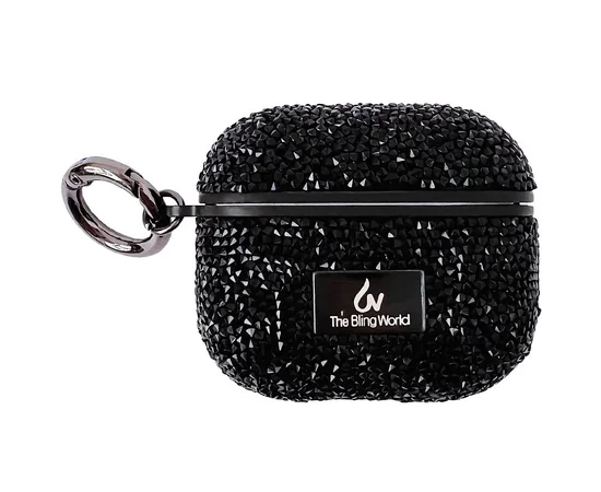 TPU чохол Bling World Rock Diamond для навушників AirPods 3 Чорний