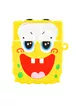 Силиконовый футляр SpongeBob series для наушников AirPods + кольцо Sponge Bob / Желтый