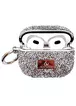TPU чохол Bling World Rock Diamond для навушників AirPods 3 Срібний