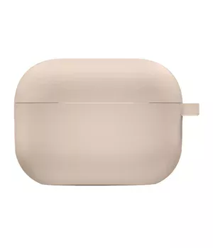 Силіконовий футляр з мікрофіброю для навушників Airpods 3 Рожевий / Pink Sand