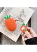 Силиконовый футляр Smile Fruits series для наушников AirPods Carrot