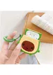 Силиконовый футляр Smile Fruits series для наушников AirPods Avocado kid
