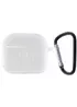 Силиконовый футляр для наушников AirPods 3 Белый / White