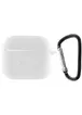 Силіконовий футляр для навушників AirPods 3 Білий / White