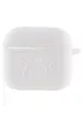 Силіконовий футляр для навушників AirPods 3 Білий / White