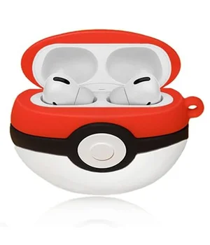 Силіконовий футляр Cartoons&Heroes для навушників AirPods Pro + карабін Покебол