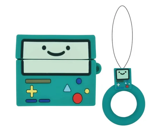 Силиконовый футляр Cartoons&Heroes для наушников AirPods Pro + кольцо Тетрис