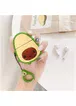 Силиконовый футляр Smile Fruits series для наушников AirPods Avocado kid
