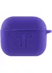 Силіконовий футляр для навушників AirPods 3 Фіолетовий / Ultra Violet