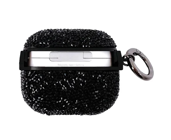 TPU чохол Bling World Rock Diamond для навушників AirPods 3 Чорний
