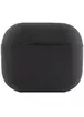 Силиконовый футляр для наушников AirPods 3 Черный / Black