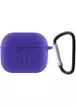 Силіконовий футляр для навушників AirPods 3 Фіолетовий / Ultra Violet