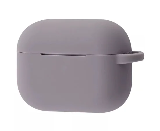 Силіконовий футляр для навушників AirPods Pro 2 Сірий / Lavender Gray