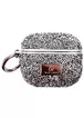 TPU чохол Bling World Rock Diamond для навушників AirPods Pro / Airpods Pro 2 Срібний